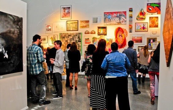 Young At Art fundraising event raffles off TV in Bed