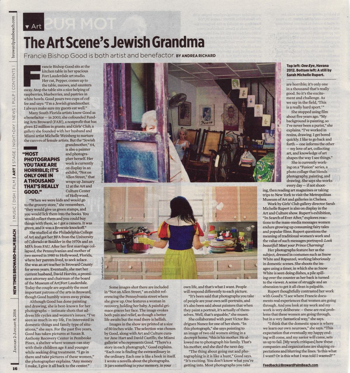 NewTimesBroward-ArtSceneJewishGrandma-Jan2,2014