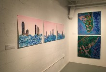 SIXTH, exhibition at Bridge Red, 2017