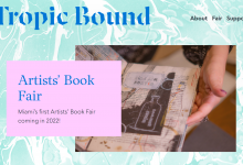 Tropic Bound Artists’ Book Fair goes live